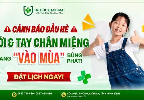 Cảnh Báo Sởi & Tay Chân Miệng Đầu Hè: Dấu Hiệu Nhận Biết Ở Trẻ | Trí Đức Bạch Mai