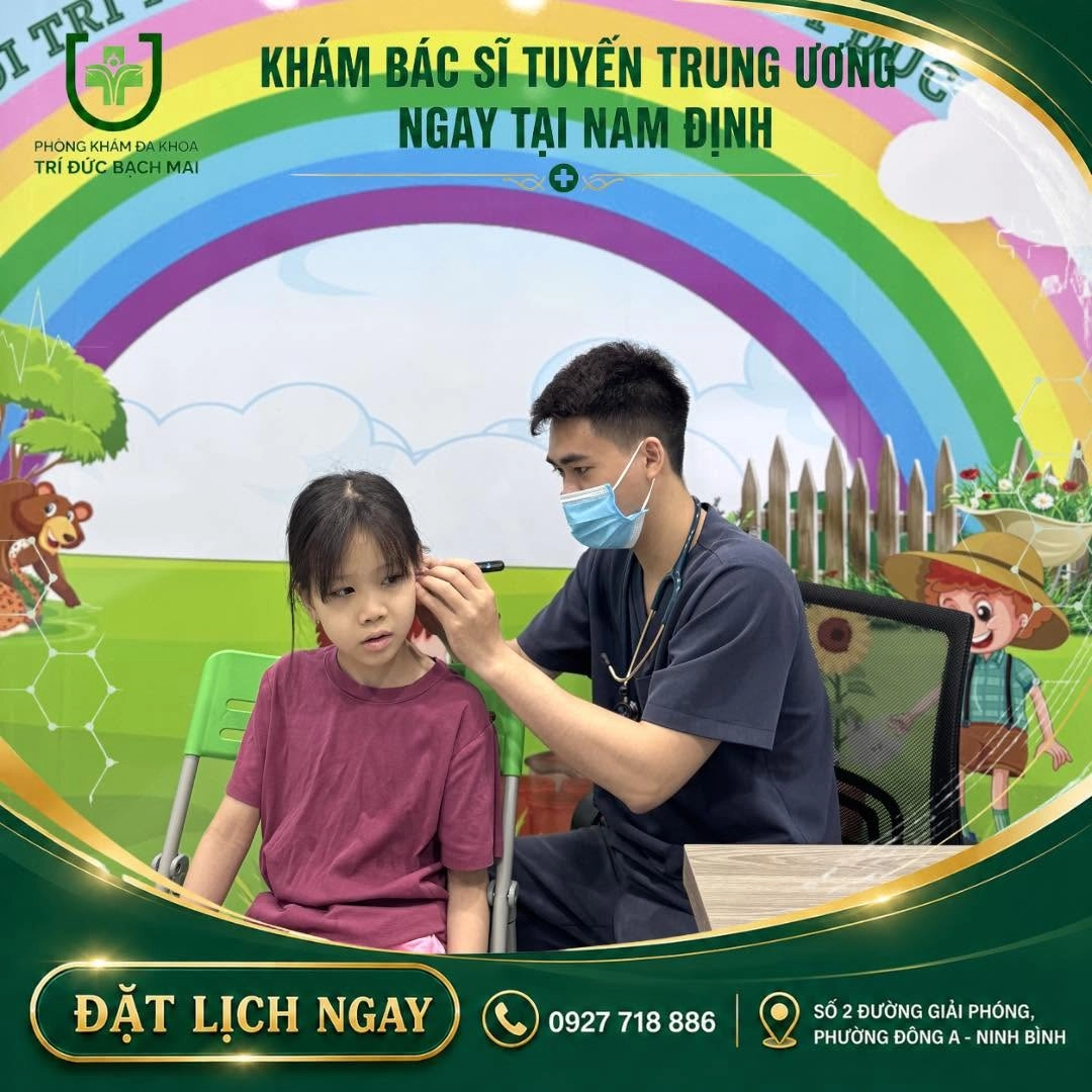 H&igrave;nh ảnh nội soi hiển thị tr&ecirc;n m&agrave;n h&igrave;nh tại Ph&ograve;ng kh&aacute;m Tr&iacute; Đức